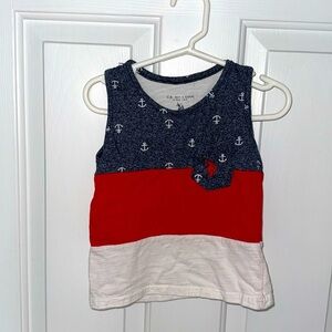 Toddler Boy Nautical US Polo Assn. Tank Top - 3T